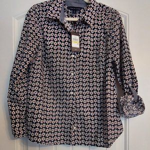 NWT - Tommy Hilfiger - Size Medium 100% Cotton Blouse